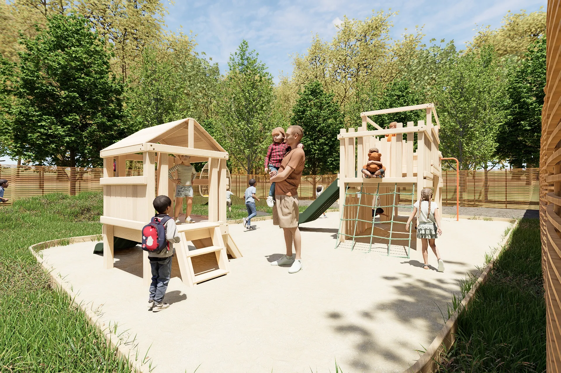 Climbing towers image